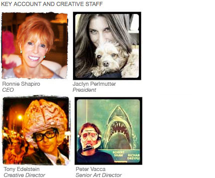 Key Account and Creative Staff